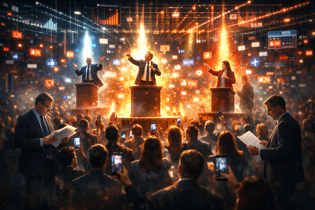 The Political Attention Economy: Why Noise Beats Truth in Modern Democracy